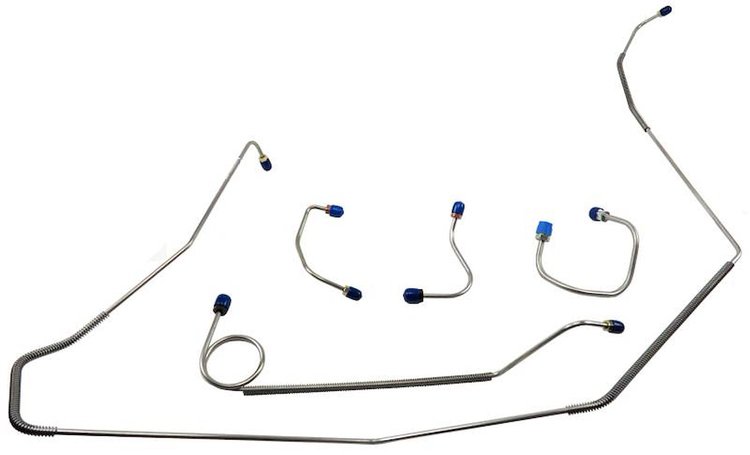 FBL201 1967-1968 Chevrolet Camaro Front Brake Line Set