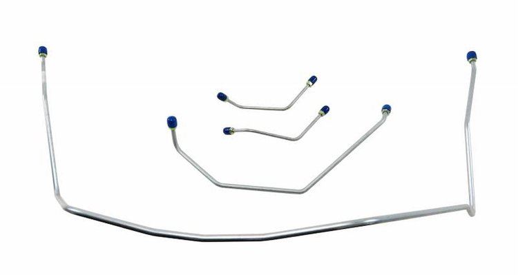 FBL401S 1962-1964 Chevrolet Full-Size Front Brake Line Set [Stainless Steel]