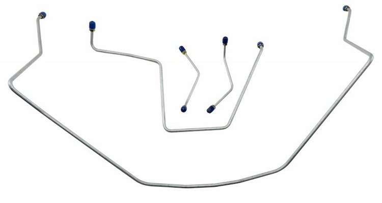 FBL402S 1962-1964 Chevrolet Full-Size Front Brake Line Set [Stainless Steel]