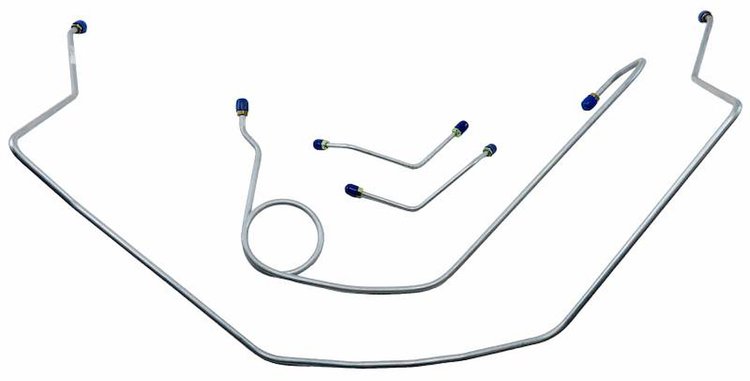 FBL407 1958 Chevrolet Full-Size Front Brake Line Set