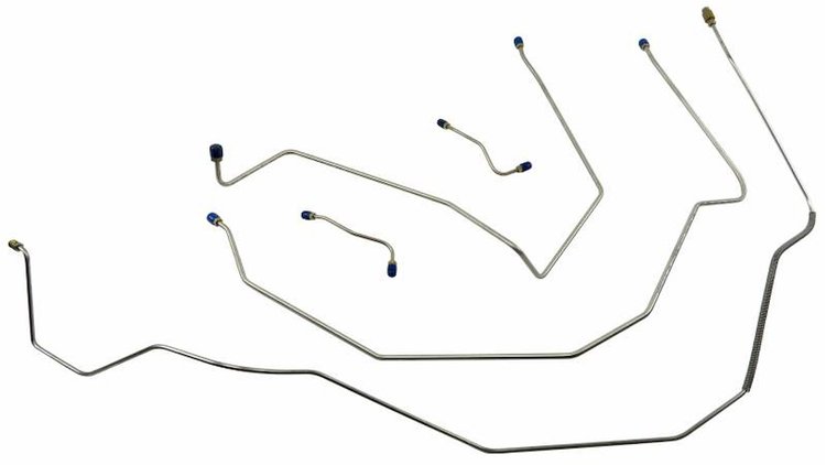 FBL408 1967-1968 Chevrolet Full-Size Front Brake Line Set