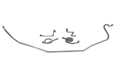 FBL412S 1969 Chevrolet Full-Size Front Brake Line Set [Stainless Steel]