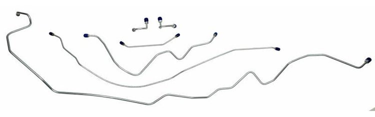 FBL424 1967-70 Chevrolet Truck Front Brake Line Set