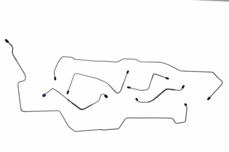 FBL616 1970-1971 Full-Size Ford Front Brake Line Set
