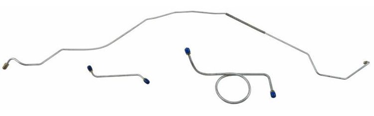 FBL702 1966 Chevrolet Chevelle Front Brake Line Set