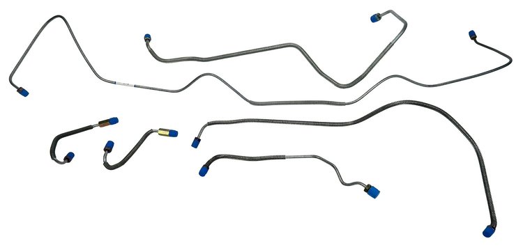 FBL715 1968 Chevrolet Chevelle Front Brake Line Set
