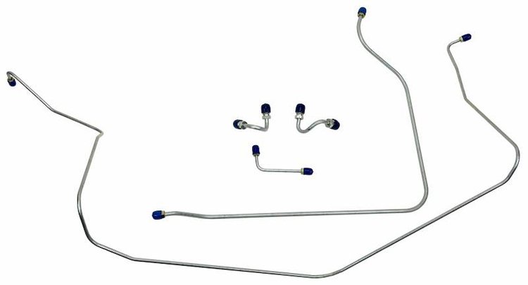 FBL909 1968 Chevrolet Corvette Front Brake Line Set