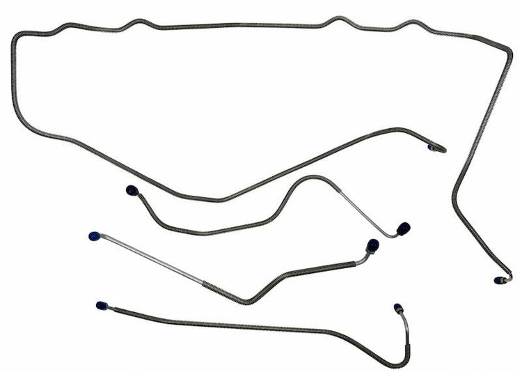 FBL917 1975 & 1976-1982 Chevrolet Corvette Front Brake Line Set