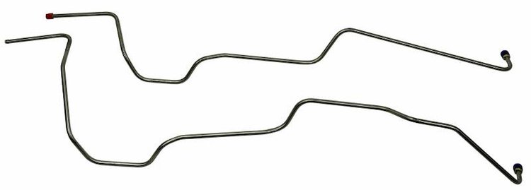 FCL600S 1963-65 Falcon Transmission Oil Cooler Lines [Stainless Steel]