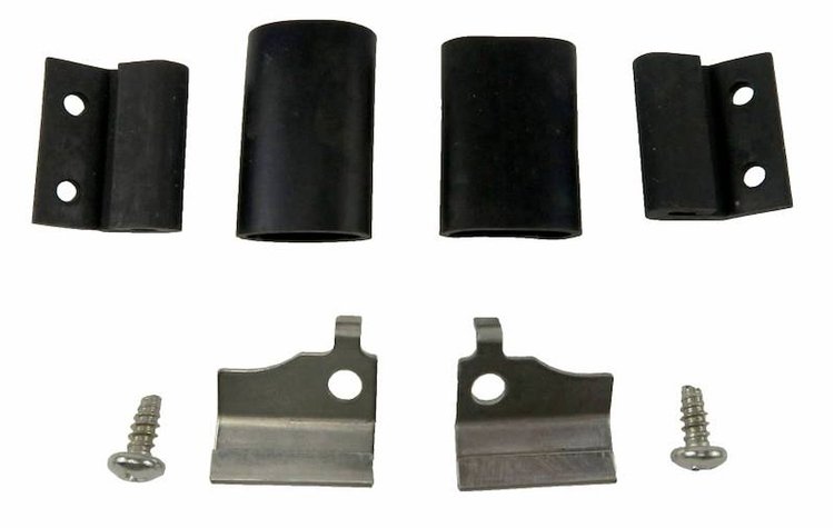 FDB001 1957 Chevrolet Full-Size Fuel Door Bumper Kit