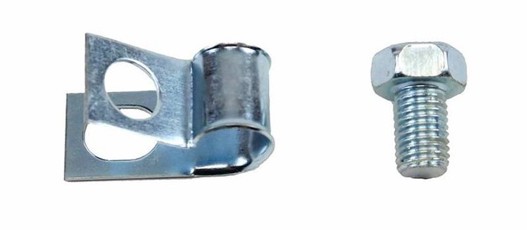 GLC001 1956-1957 Chevrolet Full-Size Long Gas Line Clip