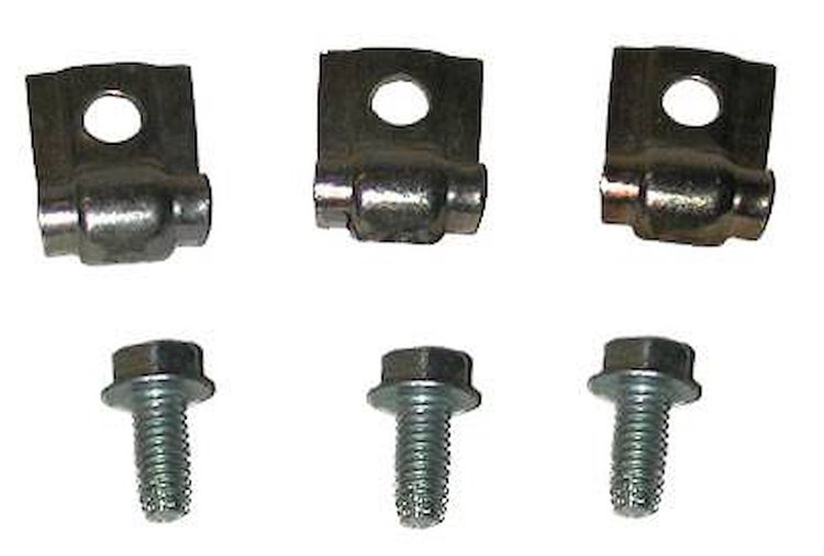 GLC400 1958-1964 Chevrolet Full-Size Long Gas Line Clip & Bolt Set
