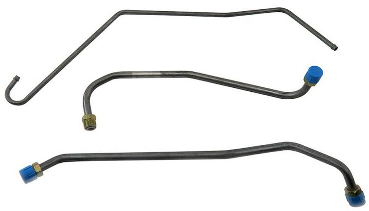 GLK410S 1969 Chevrolet Full-Size Gas Lines (Pump-To-Carb), Stainless Steel
