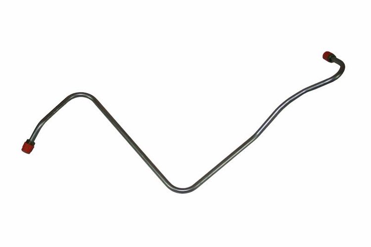 GLK703S 1966 Chevrolet Chevelle Gas Lines (Pump-To-Carb), Stainless Steel