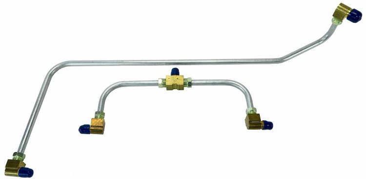 GLK902 1956-1958 Chevrolet Corvette Gas Lines (Pump-To-Carb)