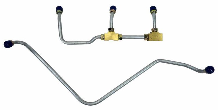 GLK912 1968-1969 Corvette Gas Lines (Pump-To-Carb)