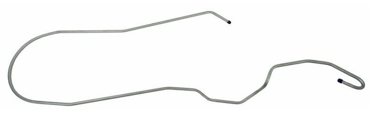GLL415S 1973-1980 Chevrolet Truck Long Gas Lines (Pump-To-Tank) [Stainless Steel]