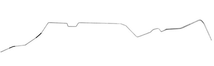 GLL700S 1964-1967 Chevrolet Chevelle Long Gas Lines (Pump-To-Tank) [Stainless Steel]