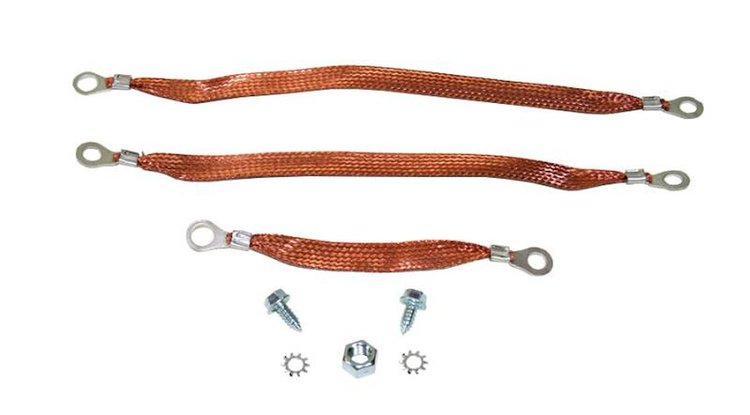 GSK001 1955-1957 Chevrolet Full-Size Ground Strap Kit