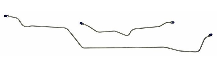 HBL409 1964-66 Chevrolet C10 Pickup Truck Rear End Housing Brake Line
