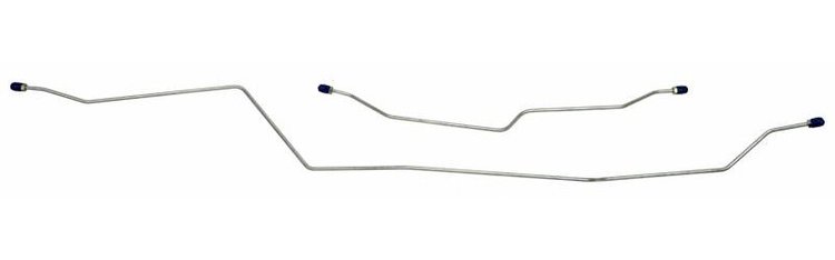 HBL410S 1967-70 Chevrolet Truck Rear End Housing Brake Line [Stainless Steel]