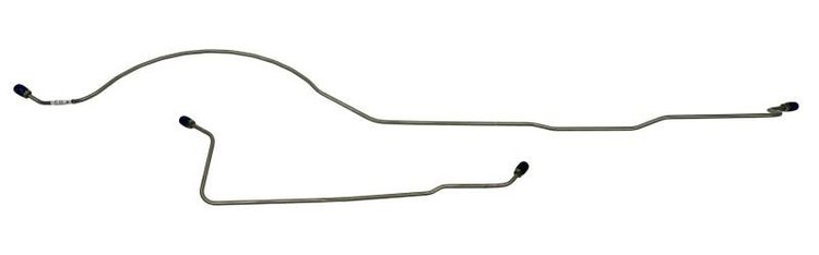 HBL603S 1961-62 Full-Size Ford Rear Axle Brake Line Set [Stainless Steel]