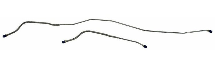 HBL608S 1955 Full-Size Ford Rear End Housing Brake Line [Stainless Steel]