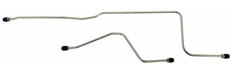HBL610S 1966-1971 Ford Bronco Front End Housing Brake Line [Stainless Steel]