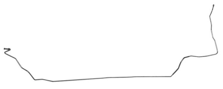 LBL2000S 1972 Buick LeSabre Brake Lines (Front To Rear) [Stainless Steel]
