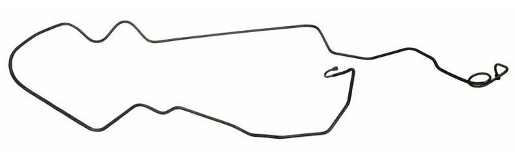 LBL203 1969 Chevrolet Camaro Brake Lines (front To Rear)