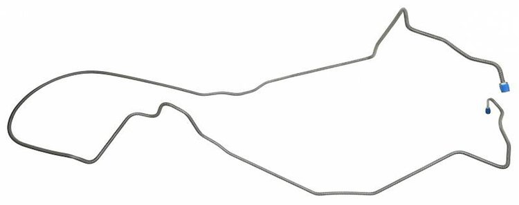 LBL204 1970 Chevrolet Camaro Brake Lines (front To Rear)