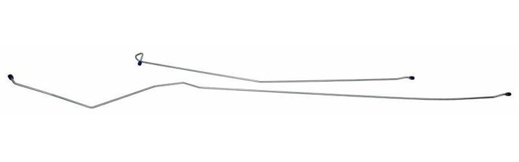 LBL408 1960 Chevrolet Truck C-10 Brake Lines (Front To Rear)
