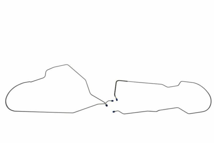 LBL413 1973-80 Chevrolet Truck Brake Lines (Front To Rear)
