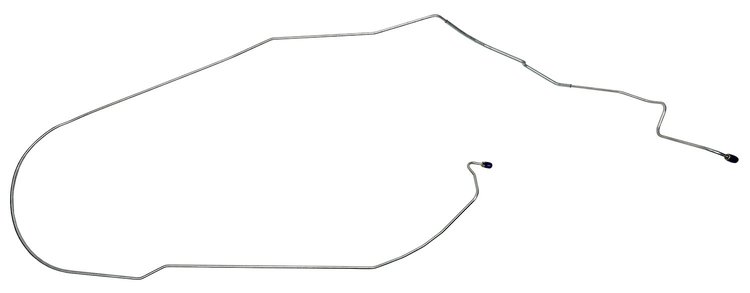LBL615 1967 Ford Fairlane Front To Rear Brake Line