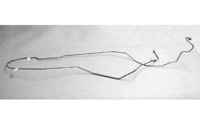 LBL705S 1967 Chevrolet Chevelle Brake Lines (front To Rear) [Stainless Steel]
