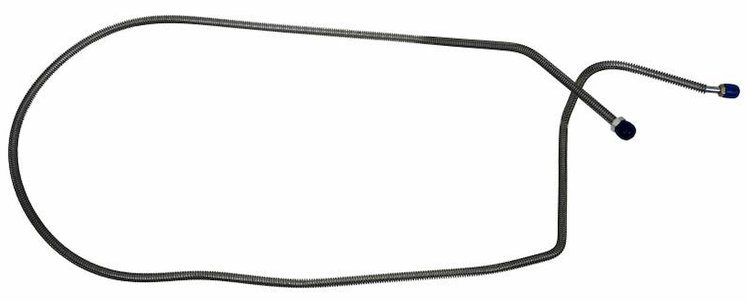 LBL916S 1974 Chevrolet Corvette Front to Rear Brake Line [Stainless Steel]