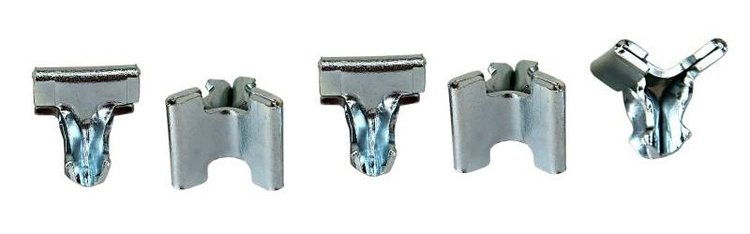 LGRC40 1958-1961 Chevrolet Full-Size Lower Grille Retaining Clip Set