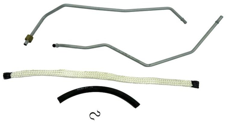 MCT008S 1967 Ford Mustang Choke-Heat Riser Tube [Stainless Steel]