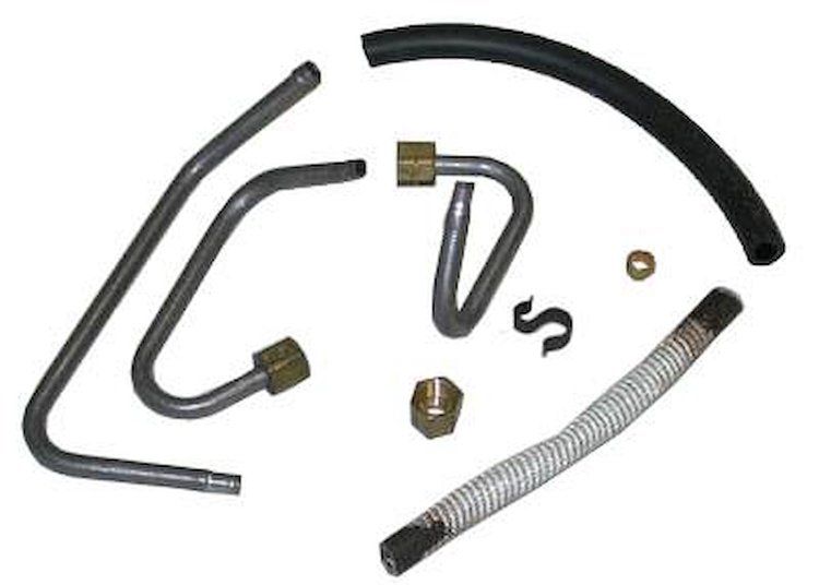 MCT011S 1970-1973 Ford Mustang Choke-Heat Riser Tube [Stainless Steel]