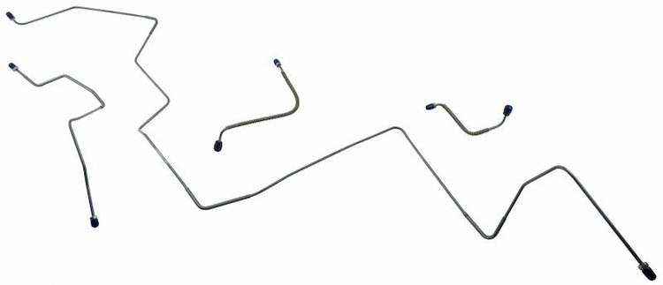 MFB010 1970 Ford Mustang Front Brake Line Set