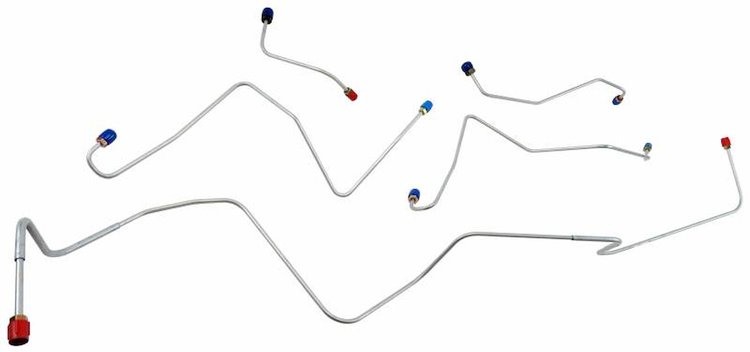 MFB018 1968-1969 Ford Mustang Front Brake Line Set