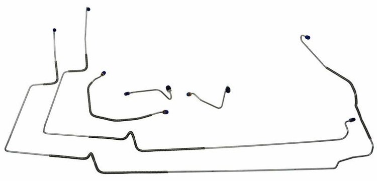 MFB100 1982 Ford Mustang GT Front Brake Line Set