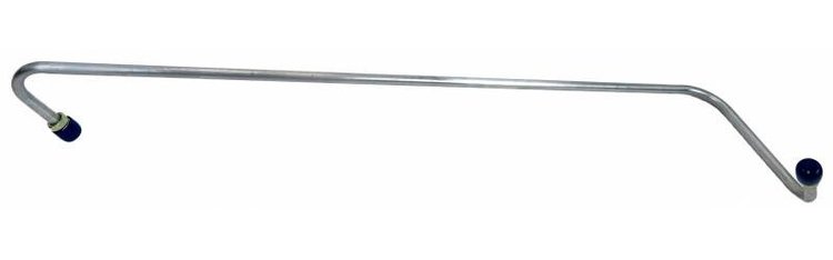 MGL011S 1966-1967 Ford Mustang Gas Lines, Pump-To-Carb [Stainless Steel]