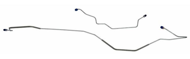 MHB009S 1970 Ford Mustang Rear End Housing Brake Line [Stainless Steel]