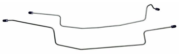 MHB018S 1987-1993 Ford Mustang Rear End Housing Brake Line [Stainless Steel]