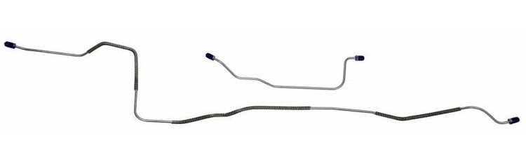 MHB019S 1976 Ford Mustang Rear End Housing Brake Line, Stainless Steel