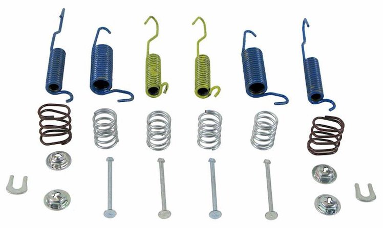 MHH002 1960-1970 Ford Mustang Brake Hardware Hold Down Kit