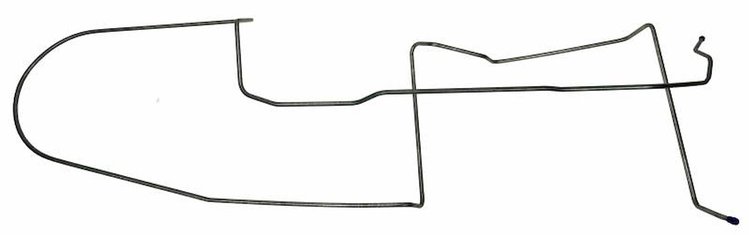 MLG016 1967 Ford Mustang Long Gas Line, Pump-To-Tank