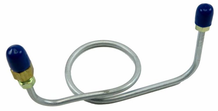 MML001S 1964-1965 Ford Mustang Master Cylinder Line Kit, Stainless Steel