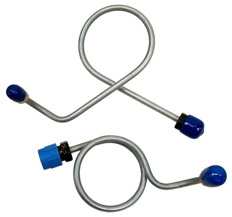 MML007S 1967 Ford Mustang Master Cylinder Line Kit, Stainless Steel